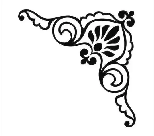 黑板报的花边装饰图案简单简单黑板报花边图案大全