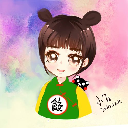 q版定制小头像可爱漫画卡通人物形象设计手绘q版真人教程真人上课