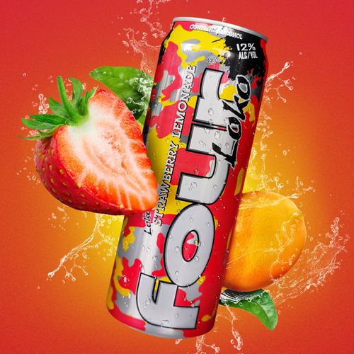 热卖果味水果fourloko鸡尾酒洛克美国失生斯洛克罐装啤酒