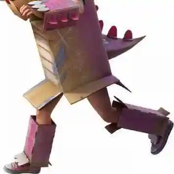 和平精英折纸暴龙包可爱吗