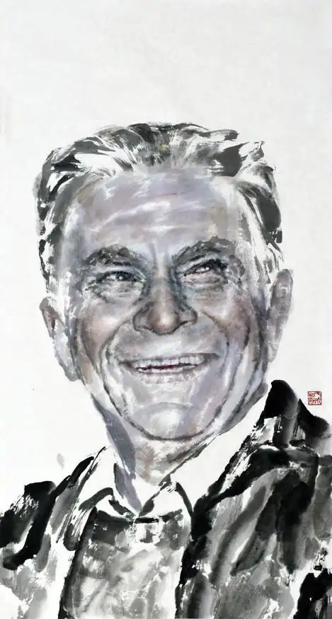 写意人物画欣赏_南冠客国画工作室_百度空间