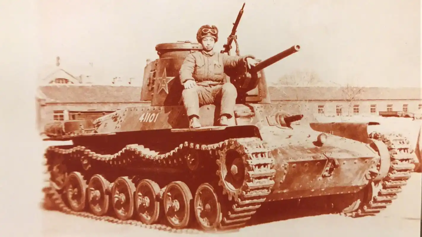 罕见彩色照片解放战争时期的解放军似乎是苏联记者拍摄的