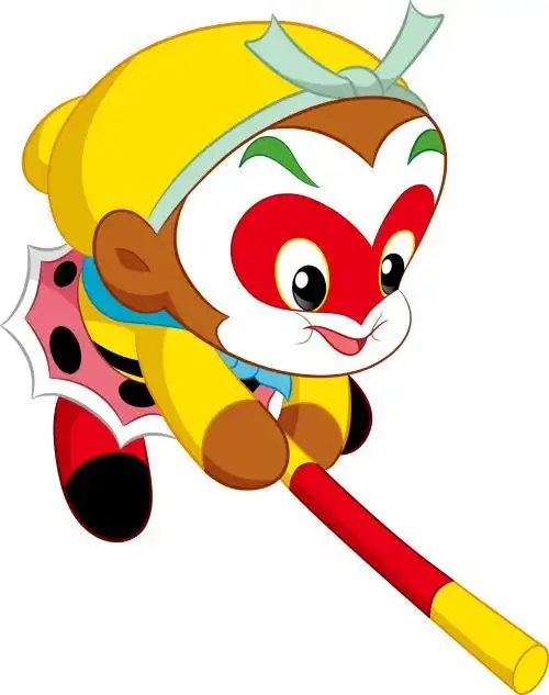 绘画孙悟空卡通图片