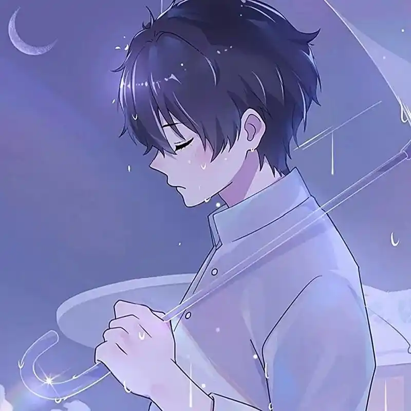 伤感男生动漫头像