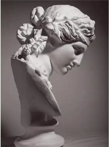 素描石膏像照片素材参考