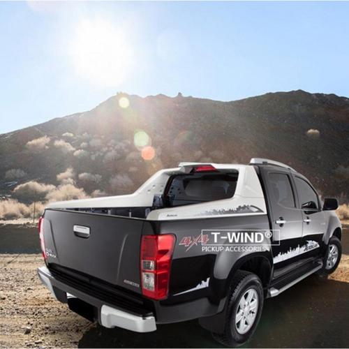 泰国进口五十铃dmax瑞迈皮卡车专用免打孔龙门架防翻架改装件