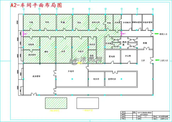 车间平面布局图