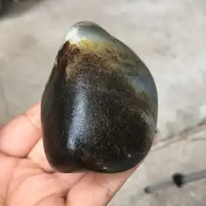 00q406329308淘宝天然和田玉籽料黑皮石包玉原石0人付款2999.