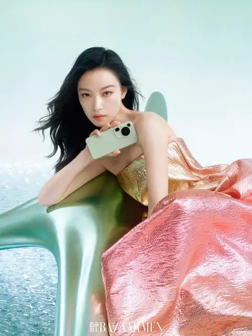 倪妮芭莎男士六月刊封面##倪妮金粉星河大片