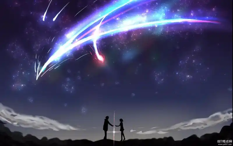 你的名字陨石坠落动态壁纸高清版