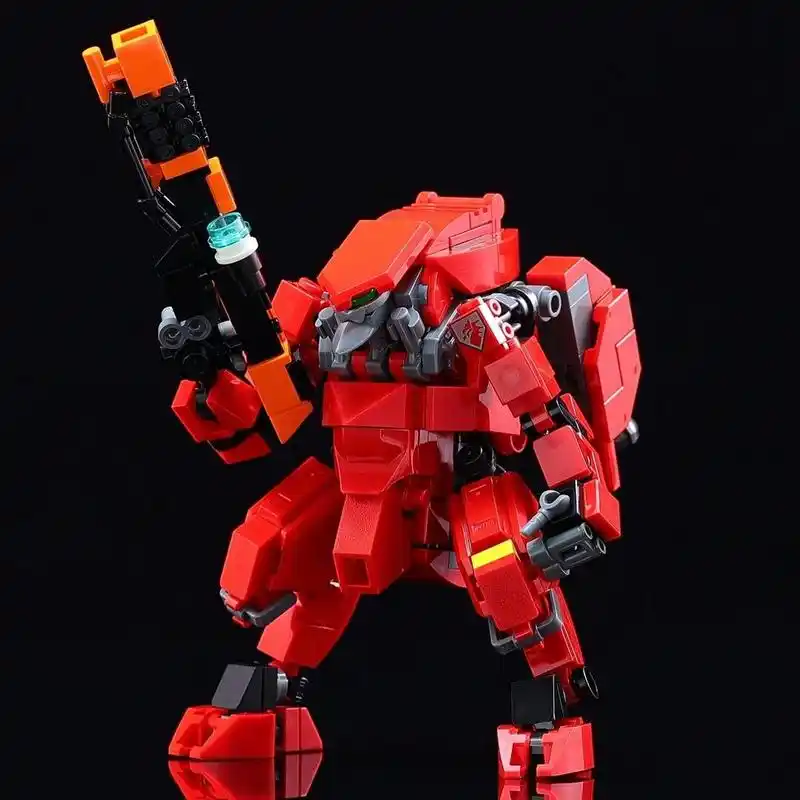 moko大神新的小型乐高moc机甲分享 大家好~今天继续给大家分享moko