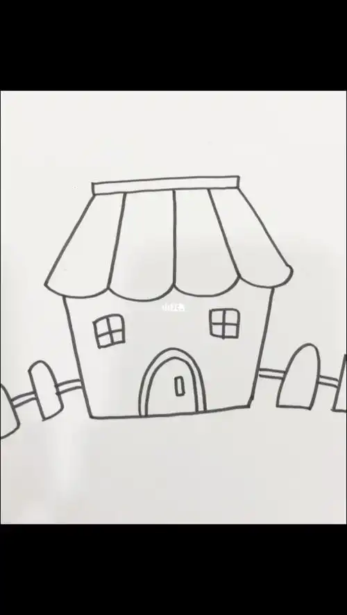 房子简笔画系列