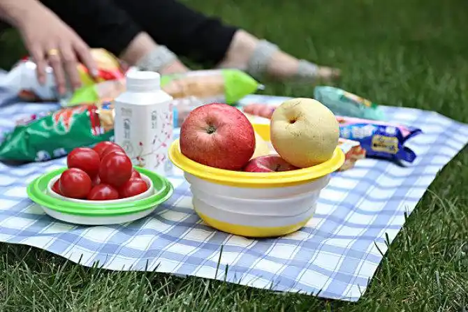 户外野餐图片_全景网