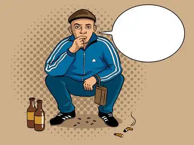 高普尼克流氓人流行艺术矢量插画照片