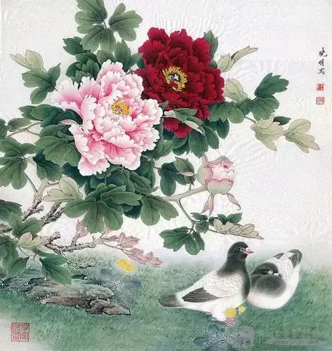 中国书画家影像网推荐:那些精美的工笔画欣赏