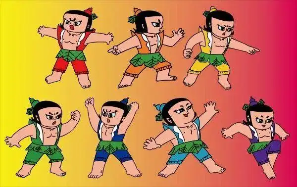 七个葫芦娃为什么只有一个爷爷? - 元艺考