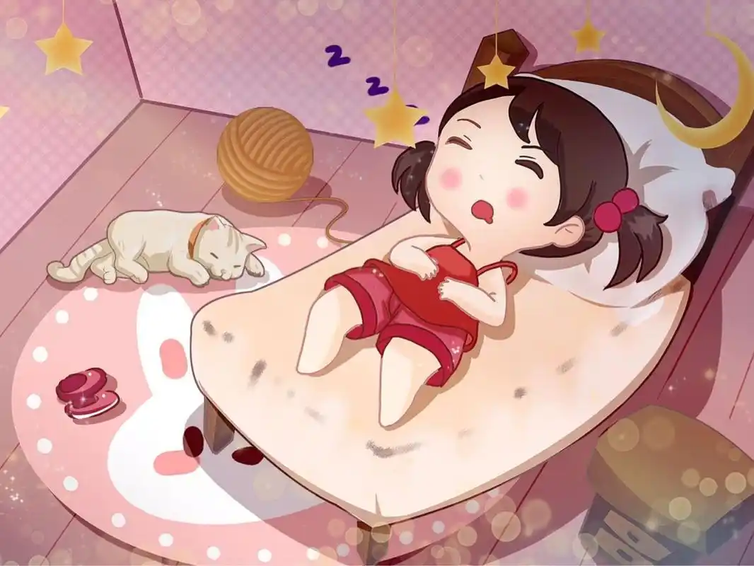 睡眠日睡觉女孩插画 不要太乖, 不想做的事可以拒绝, 做不到的事不用