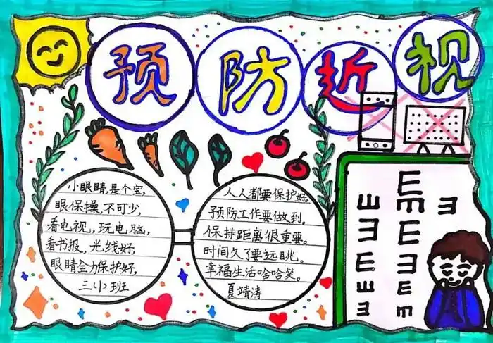 全国爱眼日手抄报文字内容