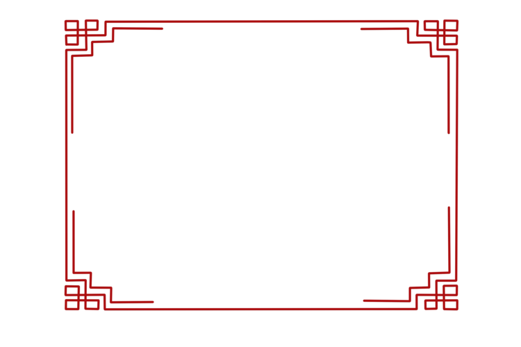 中国传统古典花纹边框纹理