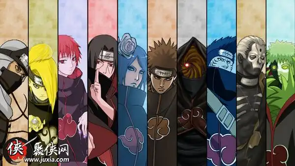 火影忍者ol晓组织成员的象征 你所不知道的晓组织