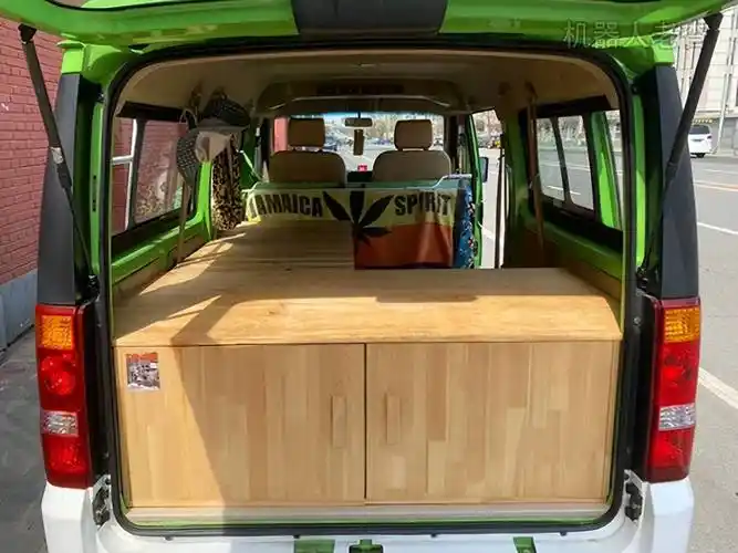清清爽爽的小床车,五座小面包改装的露营车,自改旅居车设计方案_搜狐