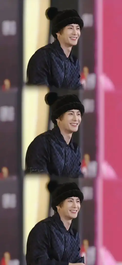 ◤甜虾截修08@王嘉尔240113微博之夜红毯◢可爱宝宝可爱宝宝妈粉