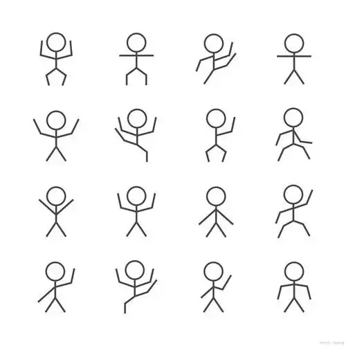 古代火柴人的魅力:如何绘制一幅别致的火柴人画