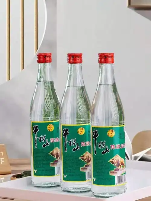 泡沫箱北京白牛栏山二锅头白酒42度陈酿500ml12瓶整件快递包邮