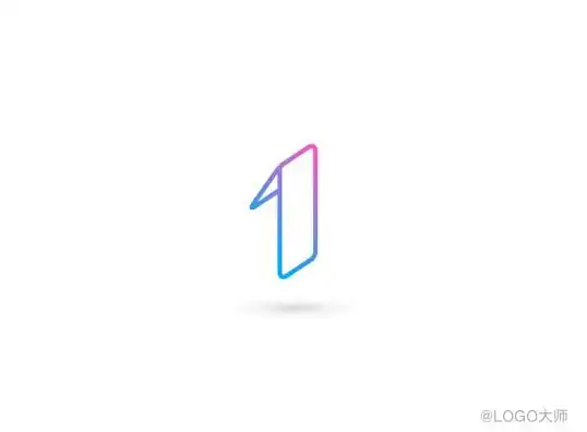 数字1元素logo设计欣赏!