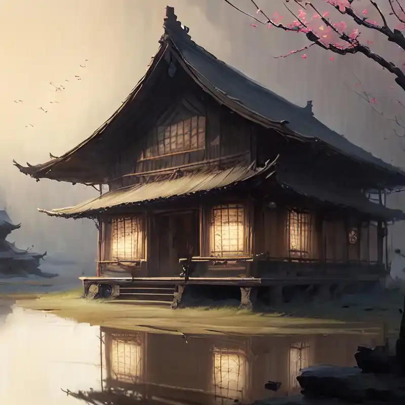 百度ai绘图黑科技#壁纸,微视图,古风绘画,中国风,描绘古诗词,古典美.