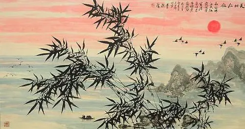 李德茂山水墨竹墨香神州全国艺术巡展在北京启动