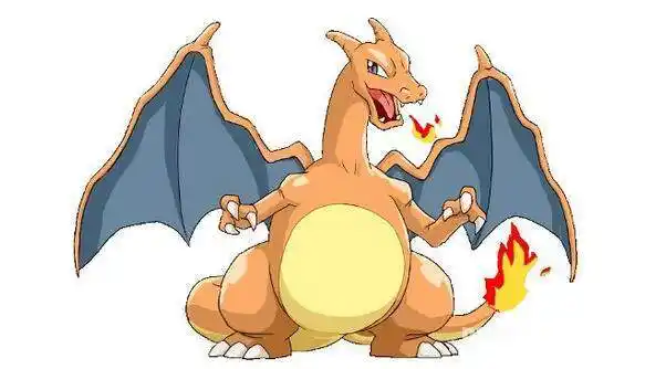 神奇宝贝喷火龙,喷火龙超级进化后的x形态飞行属性变成了龙属性.