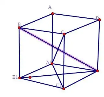 直四棱柱abcd-a1b1c1d1的底面是菱形,其边长为a,∠bad=θ,楞棱柱的高