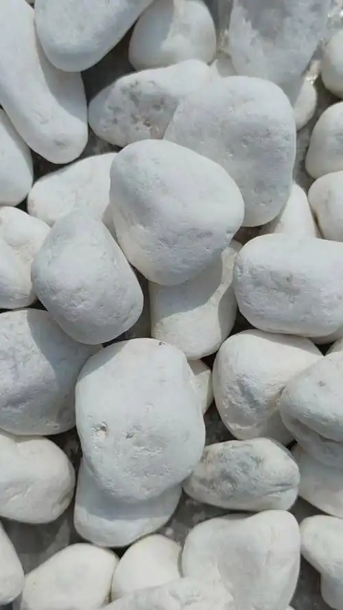 白色水洗石6-9毫米园林铺路庭院地铺装饰