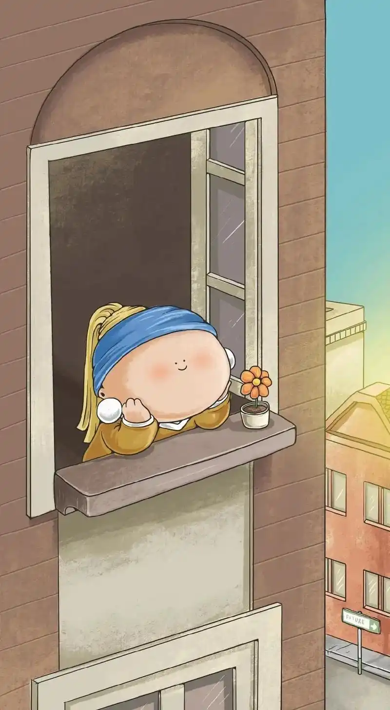 "中国最温暖的插画师"——大橘子老师插画作品分享#中国美院考 - 抖音