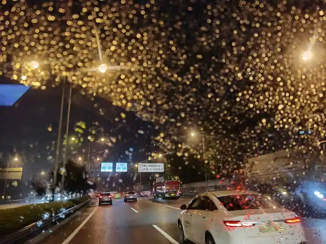 【花粉女生】有雨的夜晚也有我 - 新影像夜景 花粉俱乐部