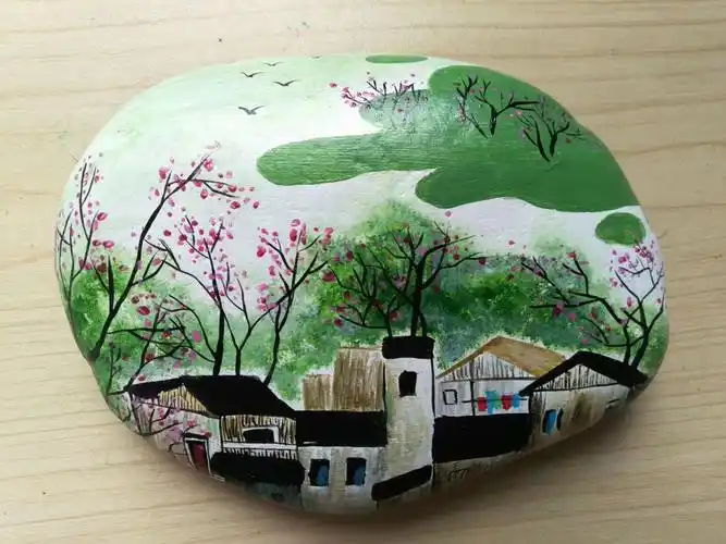 石头画《江南》