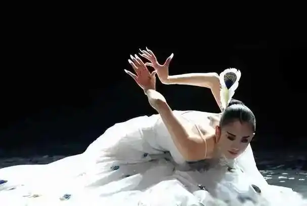 杨丽萍为了艺术真是拼了衣服竟是画的身上的纹路看得一清二楚