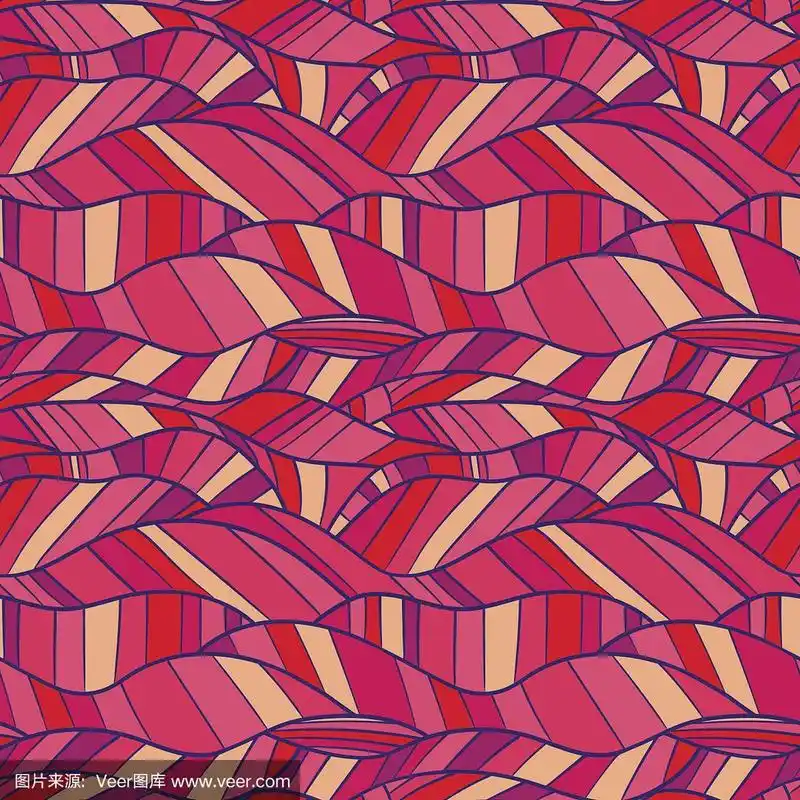 四方连续纹样,成一排,矢量,高雅,波西米亚风