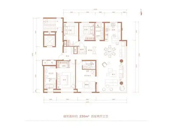 奥体·金茂府户型图