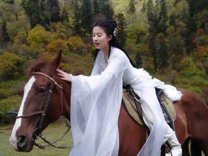 湖南经视重播刘亦菲版《神雕侠侣》.