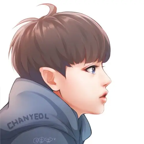 爱豆头像 // 朴灿烈 // fanart // weibocr.