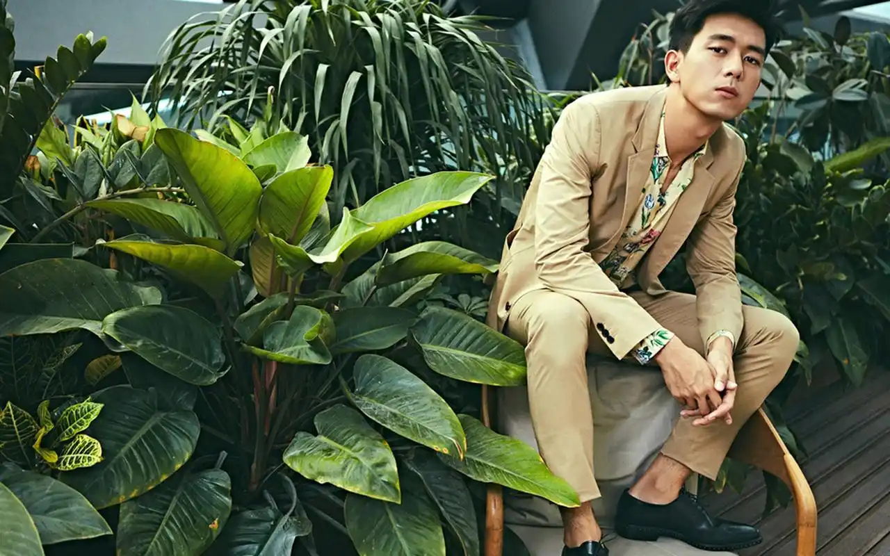 李现帅气撩人时尚写真图片桌面壁纸