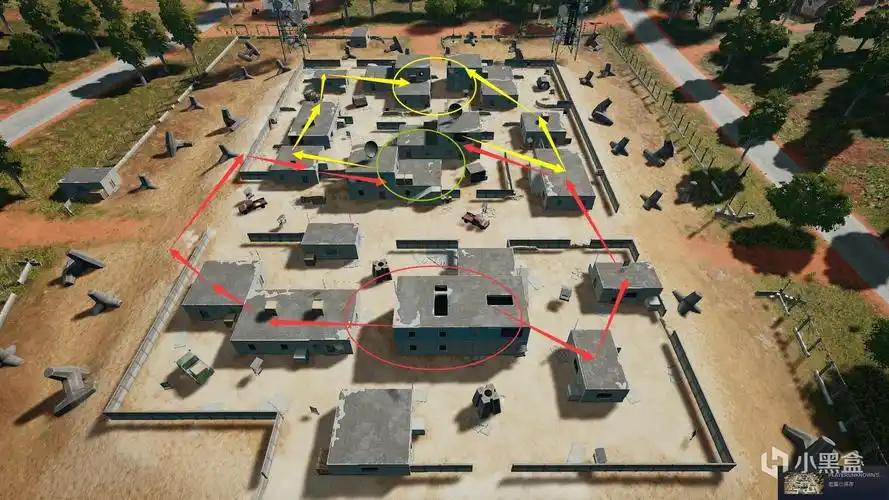 绝地求生萨诺地图三大训练场打法攻略pubg萨诺三大训练场战术思路