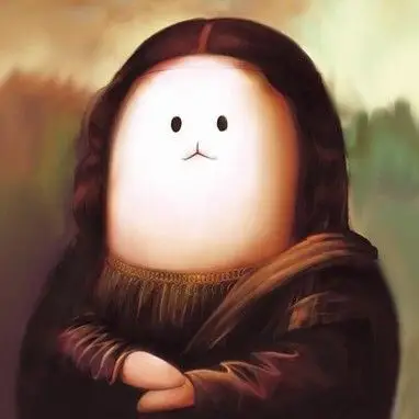 恶搞蒙娜丽莎的微笑.恶搞头像.可爱