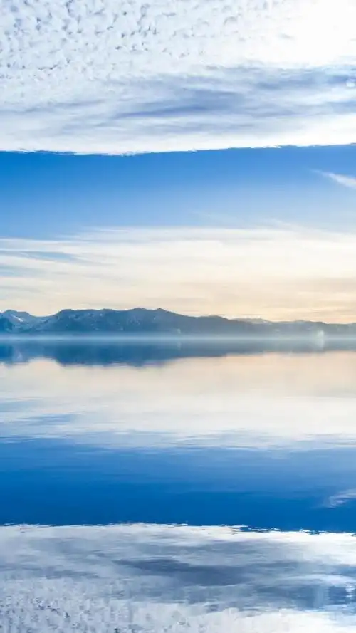 天与海变为一色,高清图片,手机壁纸