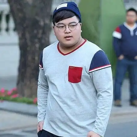 胖子真人头像男生