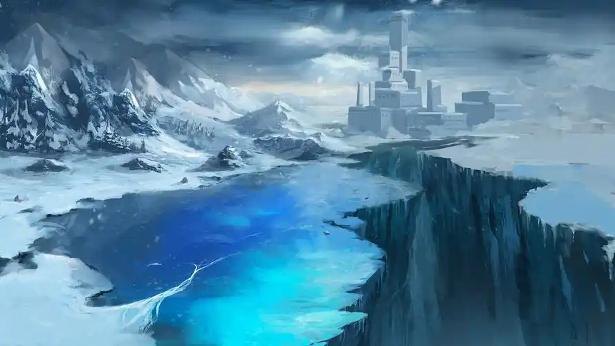 冰天雪地|插画|游戏原画|侯小侯_原创作品-站酷zcool