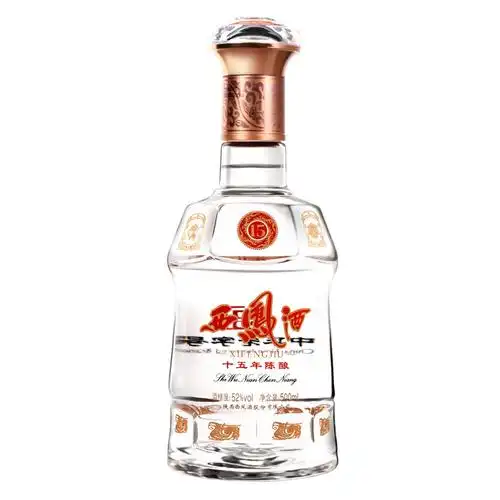 西凤酒十五年陈酿52度500ml6瓶整箱装凤香型白酒