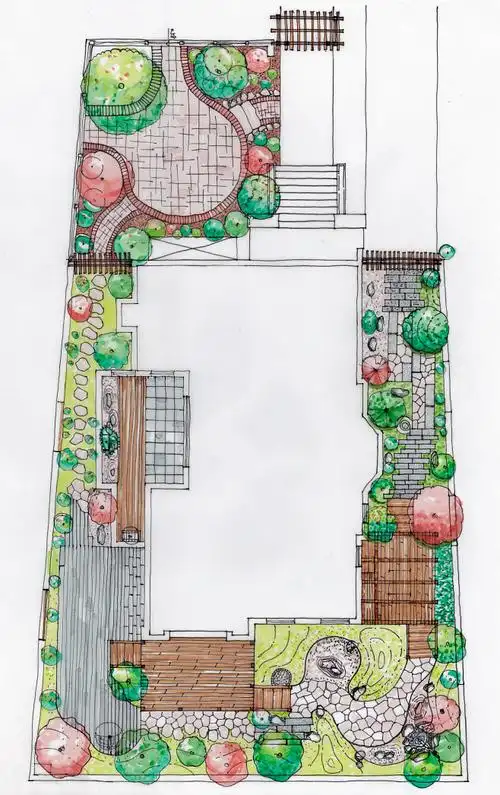 青岛别墅日式庭院设计